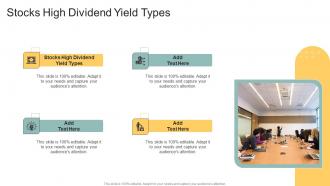 Stocks High Dividend Yield Types In Powerpoint And Google Slides Cpb