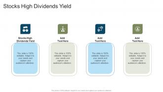 Stocks High Dividends Yield In Powerpoint And Google Slides Cpb