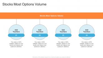 Stocks Most Options Volume In Powerpoint And Google Slides Cpb