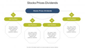Stocks Prices Dividends In Powerpoint And Google Slides Cpb