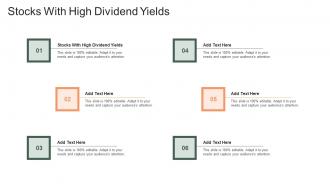 Stocks With High Dividend Yields In Powerpoint And Google Slides Cpb