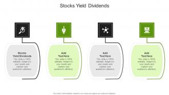 Stocks Yield Dividends In Powerpoint And Google Slides Cpb