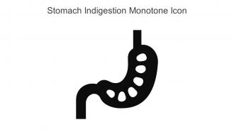 Stomach Indigestion Monotone Icon In Powerpoint Pptx Png And Editable Eps Format