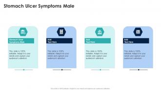 Stomach Ulcer Symptoms Male In Powerpoint And Google Slides Cpb