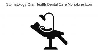 Stomatology Oral Health Dental Care Monotone Icon In Powerpoint Pptx Png And Editable Eps Format