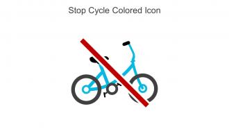 Stop Cycle Colored Icon In Powerpoint Pptx Png And Editable Eps Format
