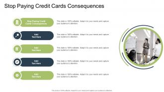 Stop Paying Credit Cards Consequences In Powerpoint And Google Slides Cpb