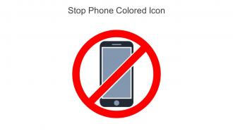 Stop Phone Colored Icon In Powerpoint Pptx Png And Editable Eps Format