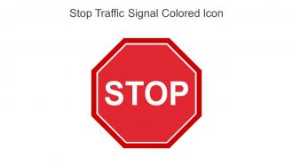 Stop Traffic Signal Colored Icon In Powerpoint Pptx Png And Editable Eps Format