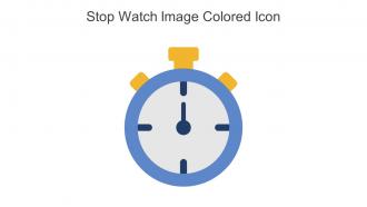 Stop Watch Image Colored Icon In Powerpoint Pptx Png And Editable Eps Format