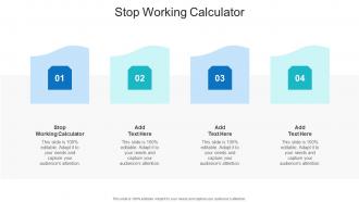 Stop Working Calculator In Powerpoint And Google Slides Cpb