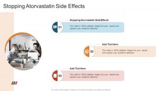 Stopping Atorvastatin Side Effects In Powerpoint And Google Slides Cpb