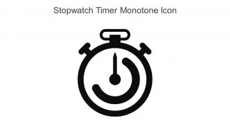 Stopwatch Timer Monotone Icon In Powerpoint Pptx Png And Editable Eps Format