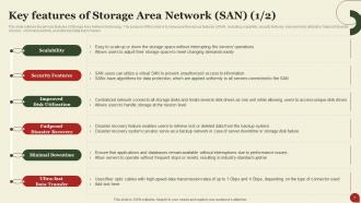 Storage Area Network SAN Powerpoint Presentation Slides Adaptable Best