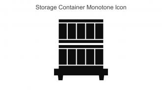 Storage Container Monotone Icon In Powerpoint Pptx Png And Editable Eps Format