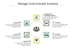 Storage cost included inventory ppt powerpoint presentation summary examples cpb