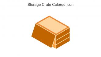 Storage Crate Colored Icon In Powerpoint Pptx Png And Editable Eps Format
