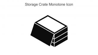Storage Crate Monotone Icon In Powerpoint Pptx Png And Editable Eps Format