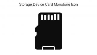 Storage Device Card Monotone Icon In Powerpoint Pptx Png And Editable Eps Format