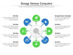 Storage devices computers ppt powerpoint presentation summary format cpb