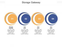Storage gateway ppt powerpoint presentation infographic template graphics pictures cpb