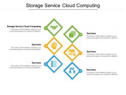Storage service cloud computing ppt powerpoint presentation gallery show cpb