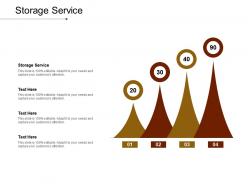 Storage service ppt powerpoint presentation infographic template templates cpb