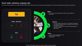 Store Advertising Strategies Social Media Marketing Campaign Plan MKT SS V