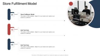 Store Fulfillment Model In Powerpoint And Google Slides Cpb