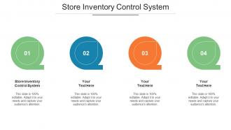 Store Inventory Control System Ppt Powerpoint Presentation Model Samples Cpb