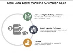 Store local digital marketing automation sales prospecting techniques cpb