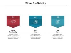Store profitability ppt powerpoint presentation styles graphics template cpb