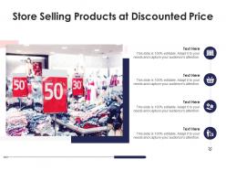 Store selling products at discounted price