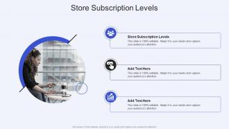 Store Subscription Levels In Powerpoint And Google Slides Cpb