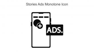 Stories Ads Monotone Icon In Powerpoint Pptx Png And Editable Eps Format