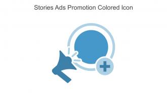 Stories Ads Promotion Colored Icon In Powerpoint Pptx Png And Editable Eps Format