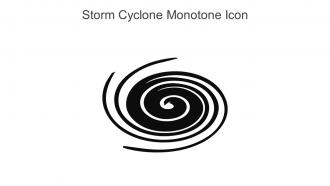 Storm Cyclone Monotone Icon In Powerpoint Pptx Png And Editable Eps Format