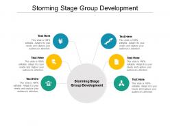 Storming stage group development ppt powerpoint presentation inspiration images cpb
