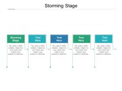 Storming stage ppt powerpoint presentation icon clipart images cpb