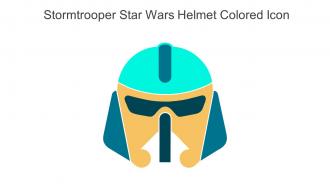 Stormtrooper Star Wars Helmet Colored Icon In Powerpoint Pptx Png And Editable Eps Format
