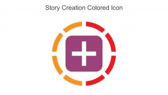 Story Creation Colored Icon In Powerpoint Pptx Png And Editable Eps Format