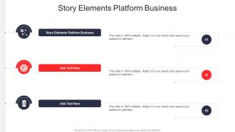 Story Elements Platform Business In Powerpoint And Google Slides Cpb