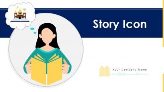 Story Icon Powerpoint Ppt Template Bundles