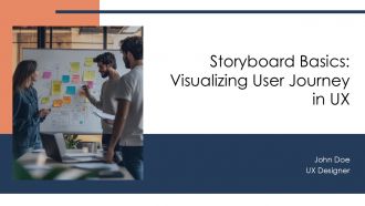Storyboard Basics Visualizing User Journey In UX PPT Outline AT