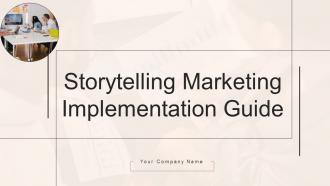 Storytelling Marketing Implementation Guide MKT CD V