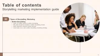Storytelling Marketing Implementation Guide MKT CD V Captivating Slides