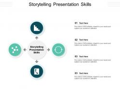 Storytelling presentation skills ppt powerpoint presentation infographics graphic images cpb