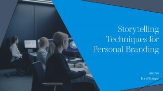 Storytelling Techniques For Personal Branding PPT Slides AT