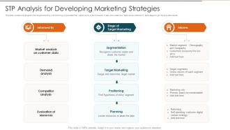 Stp Analysis For Developing Marketing Strategies