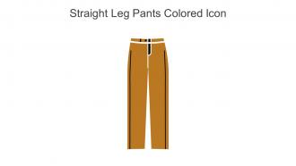 Straight Leg Pants Colored Icon In Powerpoint Pptx Png And Editable Eps Format